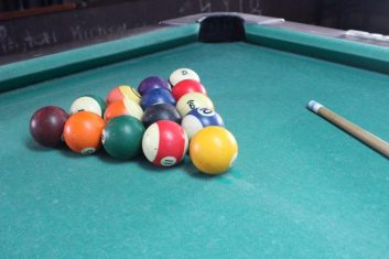 Free pool tables at Catty-Corner Ice House